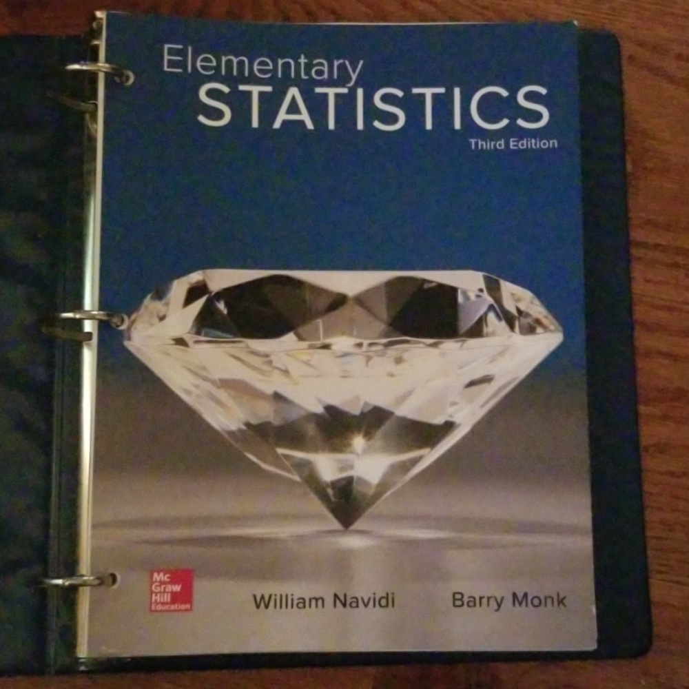 Elementary Statistics Textbook